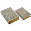 DRW Set di 2 scatole per Libri Decorate con Foglie in Grigio e Verde, 6,5 x 30,2 x 20,5 cm