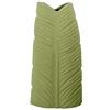 DRW Vaso da Pavimento in Ceramica Impermeabile in Verde, 40 x 22 x 15 cm