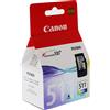CANON CL-511 CARTUCCIA ORIGINALE - COLORE - 2972B001