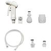 Siroflex 2015/2S Kit Bagno Accessori Lavatesta Completo Doccetta, Lavandino | Con Raccordo Rapido, Doccetta Per Lavandino, Allaccio Per Tubo Di Carico Di Lavatrice e Lavastoviglie, Made In Italy