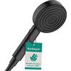 hansgrohe Pulsify S Doccetta 105 1 tipo di getto Green, nero opaco, 24121670