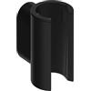 hansgrohe Porter Fine - Supporto doccia, Supporto doccetta per flessibili doccia con dado conico, Supporto soffione doccia, nero opaco, 28885670