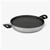 Mamù piastra grill Made in Italy janet 2.0 32 cm antiaderente in alluminio 32 cm
