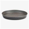 Mamù tortiera focaccia Made in Italy happy stone antiaderente in alluminio 36 cm