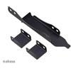 Akasa Staffa per slot PCI Akasa per montaggio ventole 120mm Nero
