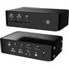 I-tec Docking station I-tec 140W per computer USB 3.1 tipo A Nero [TB5QUATTRODOCKPD]