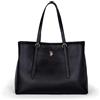 US POLO ASSN. BORSA A SPALLA DONNA - US POLO ASSN. NERO - BIU4B8935WVP