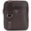 GUESS POCHETTE UOMO - GUESS MARRONE SCURO - HMMIPW P6223