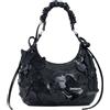 DESIGUAL BORSA A SPALLA DONNA - DESIGUAL NERO - 26WAXP62