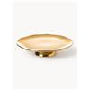 Bitossi Home Alzatina per dolci in porcellana Gold Irregular Edge - Oro