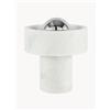 Tom Dixon Lampada da tavolo portatile a LED con luce regolabile Stone - Bianco