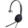 Yealink UH37 Mono - Cuffie - On-Ear - Cablate - USB - Isolamento del rumore - Nero - per Microsoft