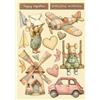 Wooden Shape Colorato Cozy Family