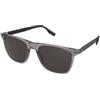 Montblanc MB0248S 004 | Occhiali da Sole Graduati o Non Graduati | Prova Online | Unisex | Plastica | Quadrati | Grigio, Trasparente | Adrialenti