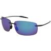 Maui Jim Breakwall MJ0422S 037 | Occhiali da Sole Graduati o Non Graduati | Prova Online | Plastica | Rettangolari | Nero | Adrialenti