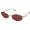 Guess GU00289 32S | Occhiali da Sole Graduati o Non Graduati | Prova Online | Metallo | Esagonale | Oro | Adrialenti