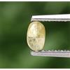 Surat*Diamond*City Diamante Naturale Sciolto Rosa Taglio Ovale Colore GIALLO 0,09 Ct 3,8x2,3 Mm