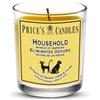 Price's Candles - Candela in Bicchiere Household Pet - Durata Fino a 45 ore di Combustione - Elimina l'Odore di Aniamli