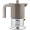 Alessi PM01/3 WG Vite Caffettiera espresso 3 tazze Induzione Warm Grey