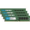 Crucial CT4K8G4DFS8266 Kit Memoria da 32 GB, 8 GB x 4, DDR4, 2666 MT/s, PC4-21300, SR x8, DIMM, 288-Pin, Verde