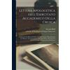 Sansevero, Raimondo Di Sang... Lettera Apologetica Dell`Esercitato Ac Book NUOVO