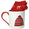 MUG CAPPELLO NEW BONE CHINA C/CALZINI COTONE