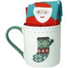 MUG CALZA NEW BONE CHINA C/CALZINI COTONE