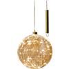 DECORATION DISCO C/LED APPENDIBILE ATMOSFERA VETRO