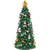 CARILLON ALBERO DI NATALE SLIM C/MUSICA E MOVIMENTO RESINA