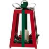 LANTERNA C/FIOCCO METAL E CANDELA C/LED