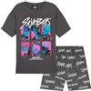 KPop Demon Hunters Ufficiale Pigiama Bambina Set 5-14 Anni, 2 Pz Pigiamone, Huntrix Saja Boys Derpy Tiger, Regalo Ragazza