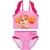 Get Trend Hello Kitty | Paw Patrol | Peppa Pig Set Bikini Bambina, Costume Piscina Bambina Due Pezzi con Cinturino Regolabile e Balze, Regalo Ragazza