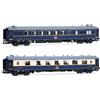 RIVAROSSI HR4428 Scala HO Set due carrozze "R30/R33" Milano-Napoli Pistoiesi