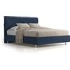 Veradea Letto desiderio - tessuto, blu oceano, singolo