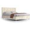 Veradea Letto sogno - tessuto, bianco crema, piazza e mezza