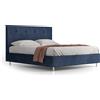 Veradea Letto sogno - tessuto, blu oceano, singolo