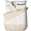THUN - Copripiumino beige - Linea Elegance - 100% cotone - M