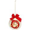 THUN - Pallina di Natale Special Edition in Porcellana, Addobbo Natalizio per Albero di Natale, Idea Regalo, Ø 10 cm