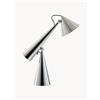 Tom Dixon Lampada da tavolo a LED con luce regolabile Pose - Argento