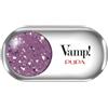 Pupa Vamp! Ombretto Gems 101 Purple Crash Ombretto Altamente Pigmentato con Applicatore 1,5 gr Polvere Compatta