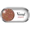 Pupa Vamp! Ombretto Gems 204 Fancy Copper Ombretto Altamente Pigmentato con Applicatore 1,5 gr Polvere Compatta