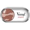 Pupa Vamp! Ombretto Fusion 207 Seductive Bronze Ombretto Altamente Pigmentato con Applicatore 1,5 gr Polvere Compatta