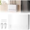 Benza Custodia in ABS per router WLAN Ibenzoa®, dimensioni 25,6 x 17 cm - montabile a parete, con sistema di ventilazione per una migliore dissipazione del calore, facile da installare, compatibile con oltre il 90% dei router
