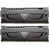 Patriot Viper Steel (2 x 16GB, 3600 MHz, DDR4-RAM, DIMM), Memoria RAM, Nero, Grigio