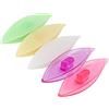GLOGLOW Kit Navetta Chiacchierino da 5 Pezzi, Navette in Plastica Colorate per Merletti a Mano Fai-da-te