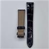 Patek Philippe cinturino alligatore nero black strap 18/14mm