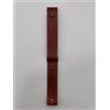LORENZ CINTURINO ORIGINALE OROLOGIO "LORENZ " ANSA 17 MM PELLE MARRONE CON BOTTONE