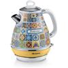 Ariete 2869 Bollitore Positano, Bollitore Elettrico, 1,7L, Infusi, the, tisane, Base cordless, Autospegnimento