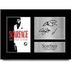 HWC Trading Scarface A4 Senza Cornice Firmato Regalo Visualizzazione Delle Foto Print Immagine Autografo Stampato Per Al Pacino Steven Bauer Michelle Pfeiffer Gli Appassionati Di Cinema