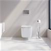 Parama Vaso sospeso in ceramica bianco lucido tornado | Lubiana Small